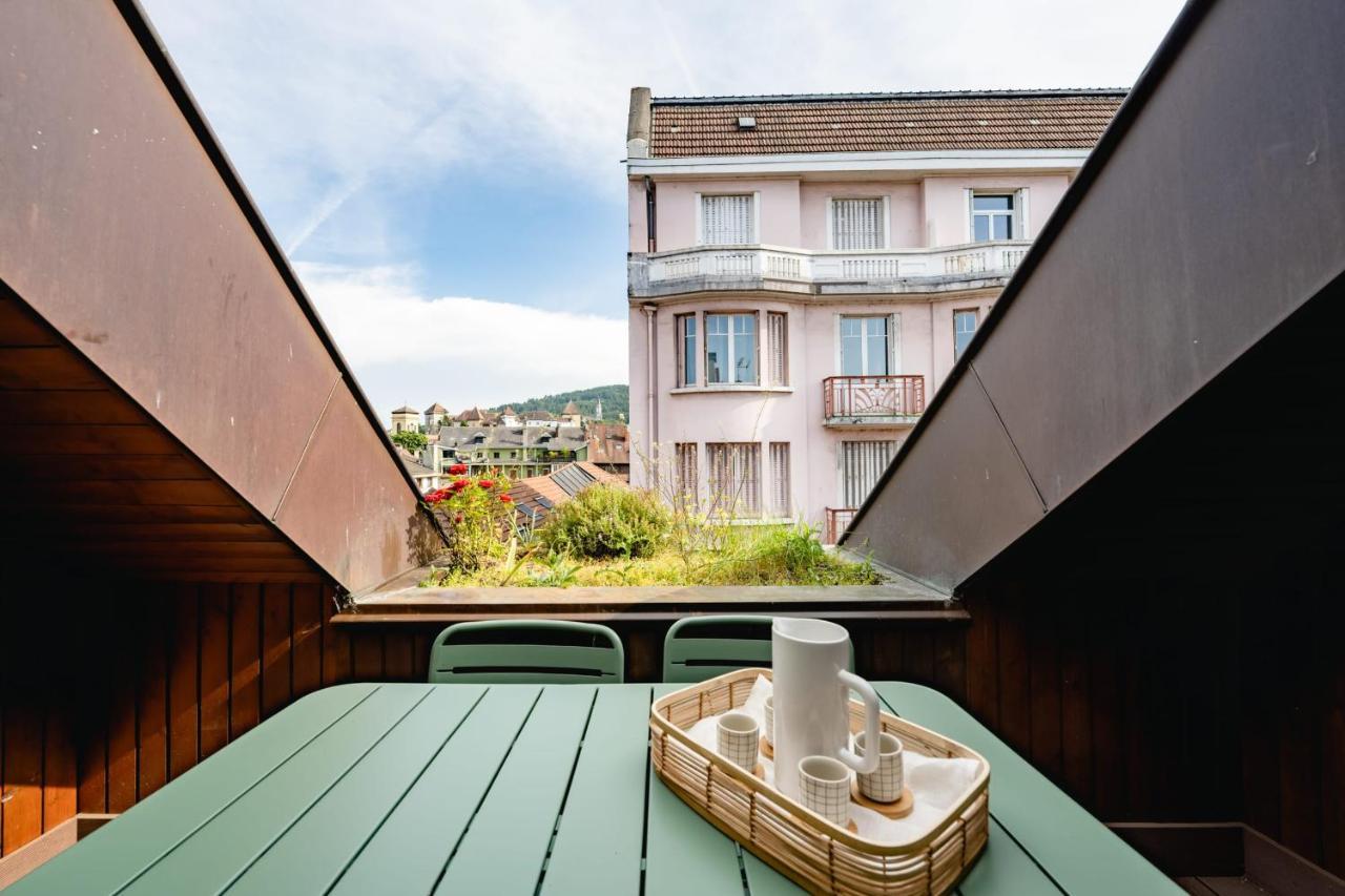 Le Duplex Vaugelas Atypique En Plein Centre Ville Annecy Luaran gambar